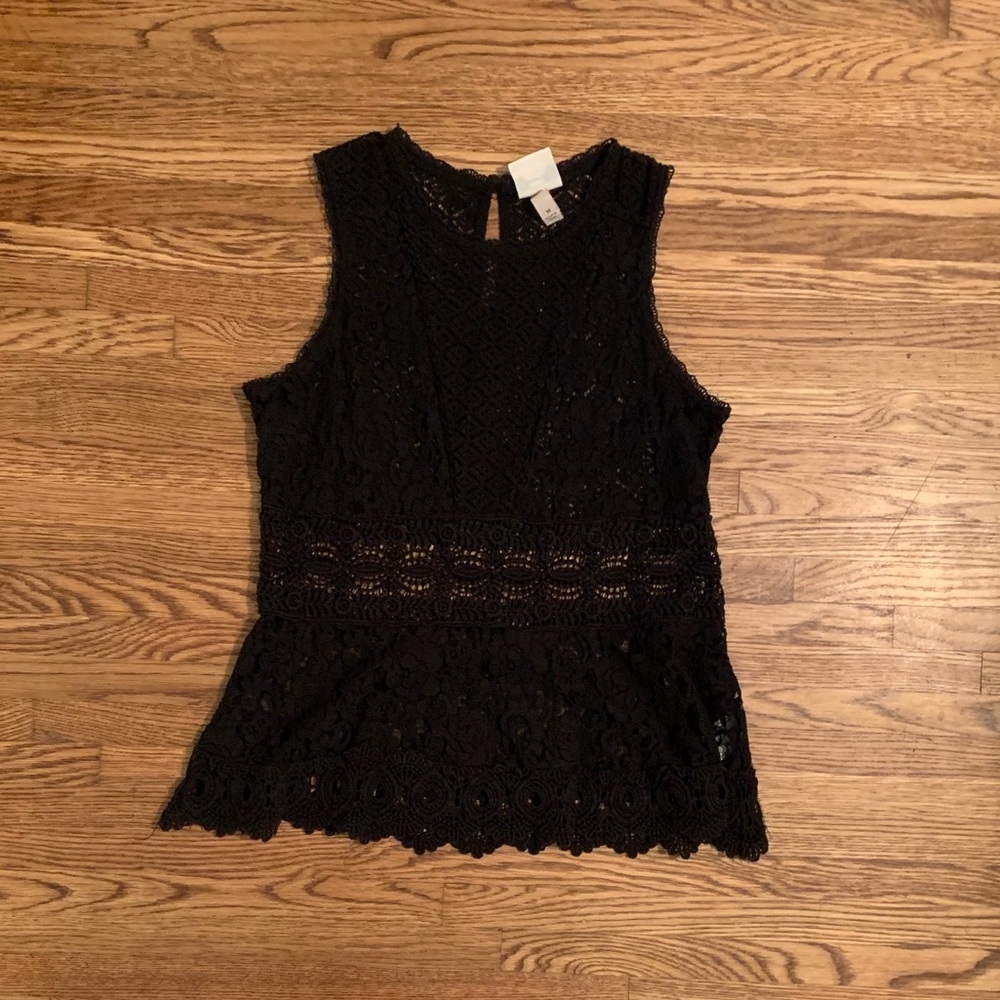 Black Knit Top